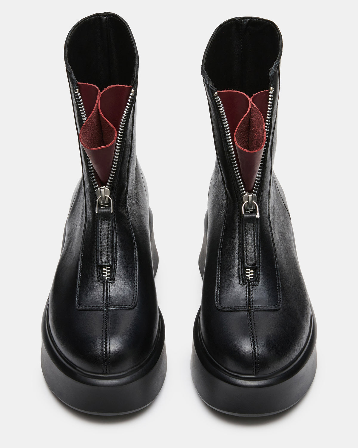 JONES GUSSET BLACK/BURGUNDY - view 4