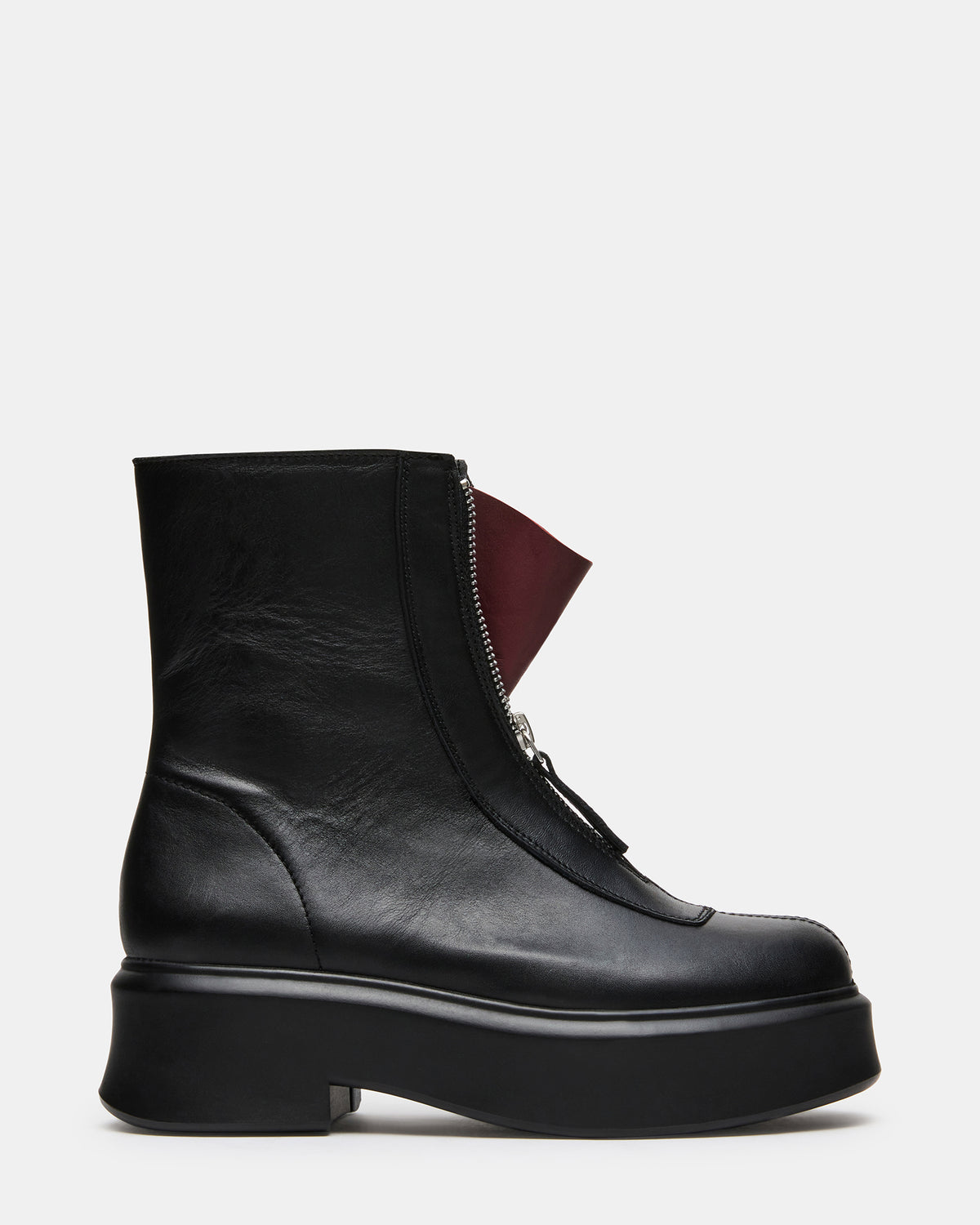 JONES GUSSET BLACK/BURGUNDY - view 2