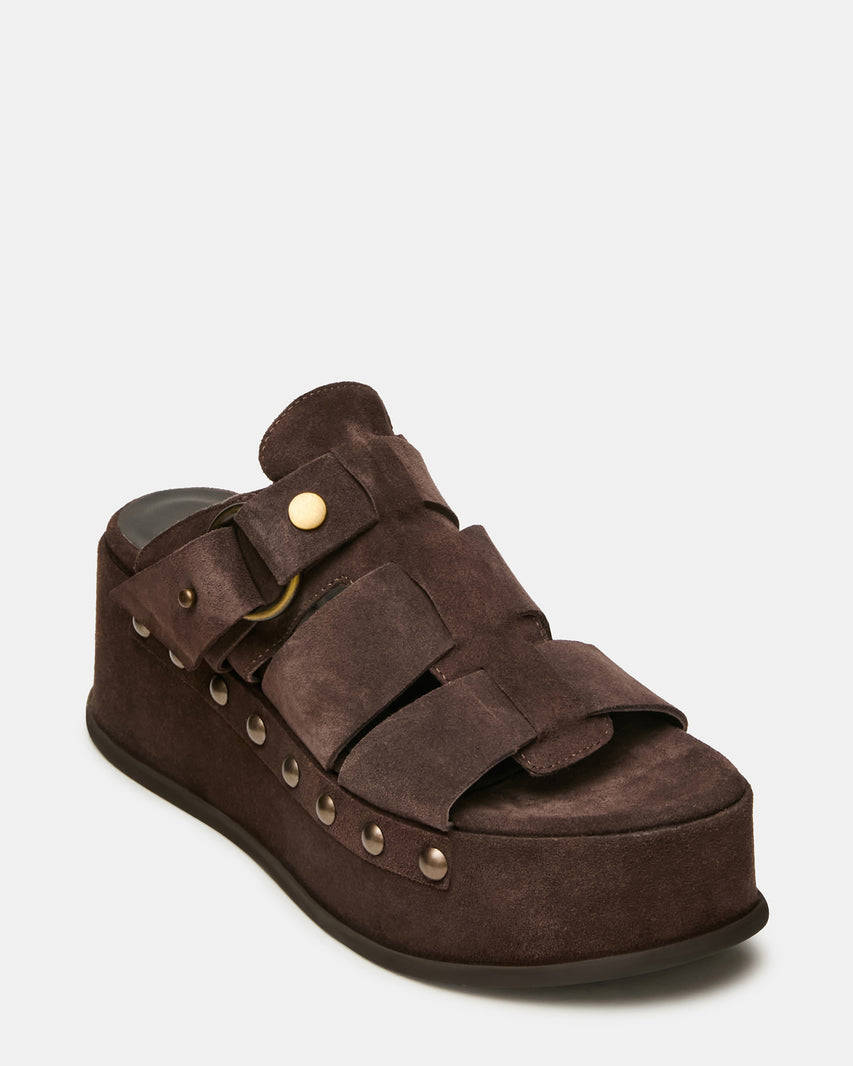 JYNX BROWN SUEDE