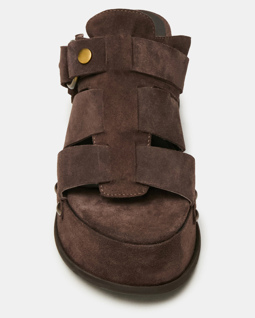JYNX BROWN SUEDE