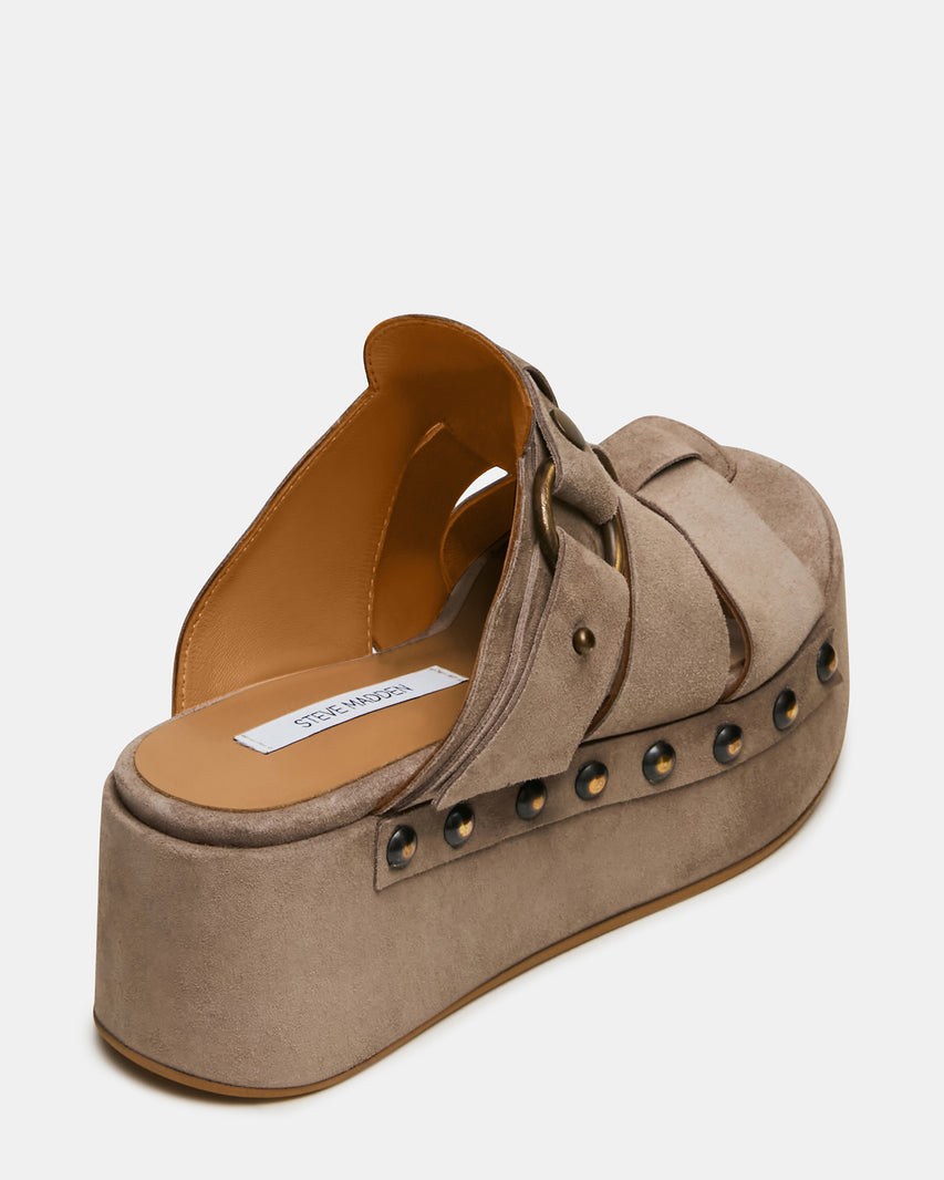 JYNX TAUPE SUEDE