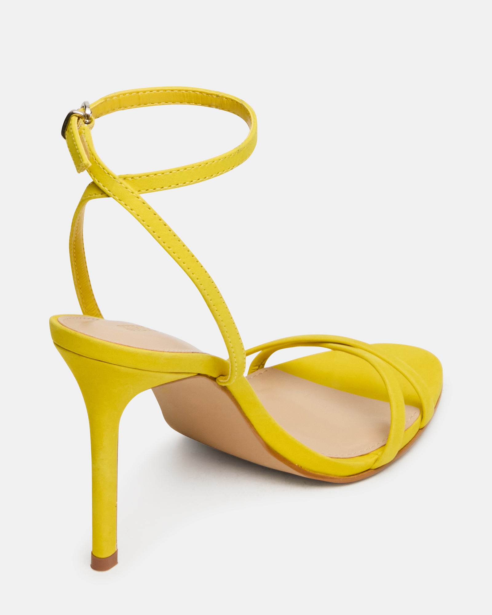 JYPSEY Yellow Strappy Stiletto Women's Heel – Steve Madden