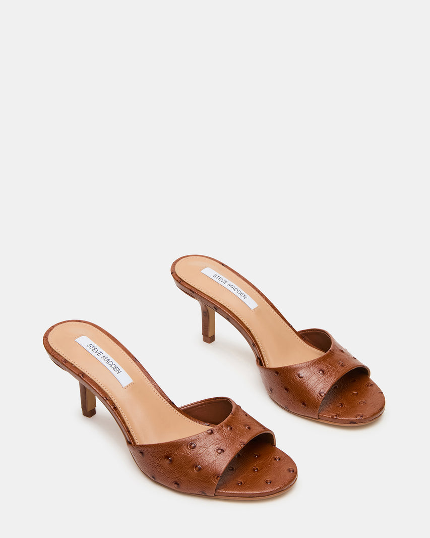 KENDRIX OSTRICH COGNAC - view 2