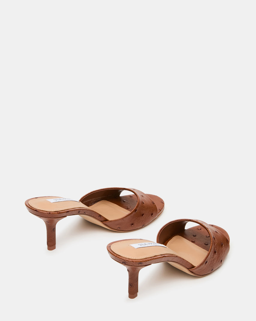 KENDRIX OSTRICH COGNAC - view 5