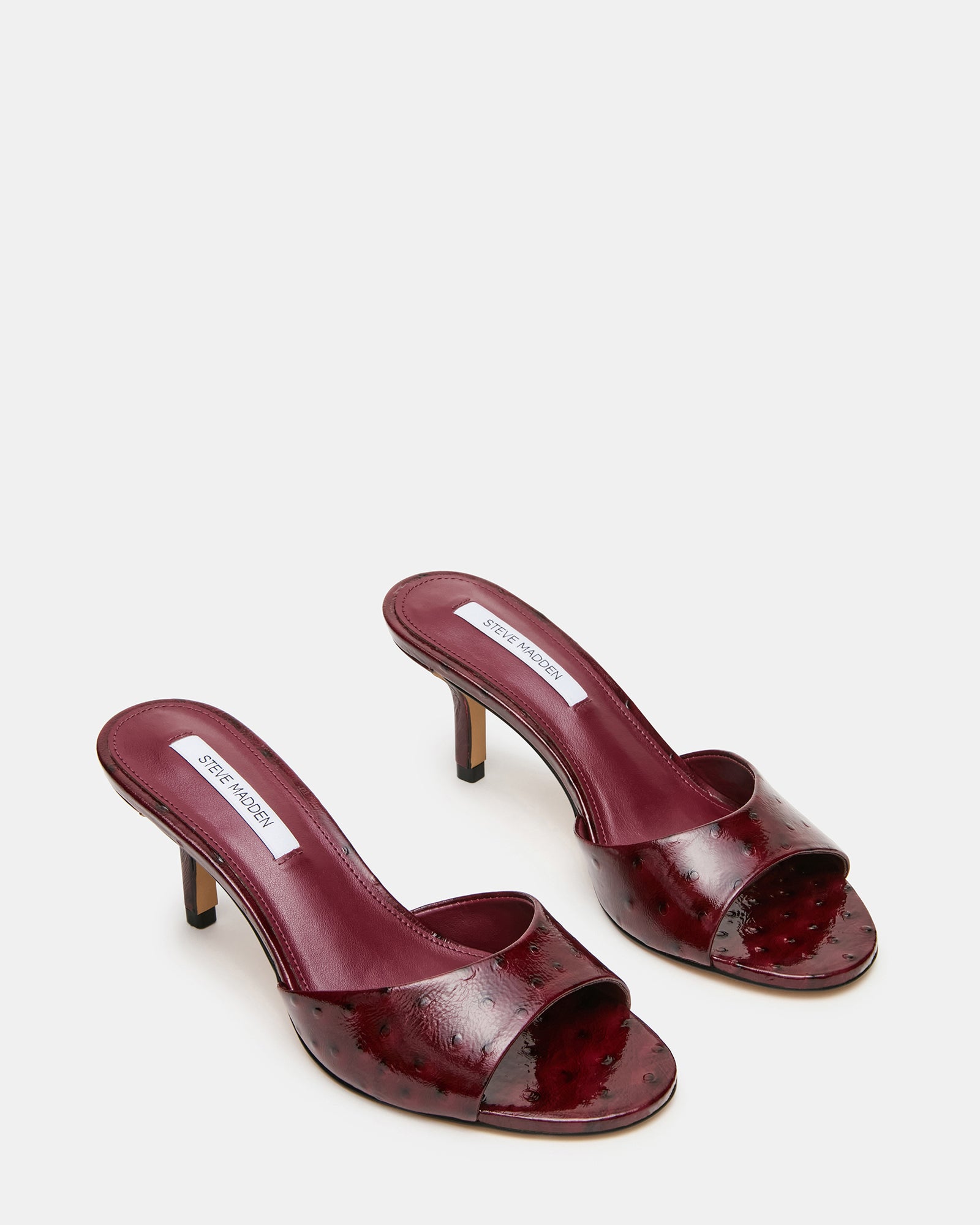 KENDRIX OSTRICH WINE LEATHER - view 2