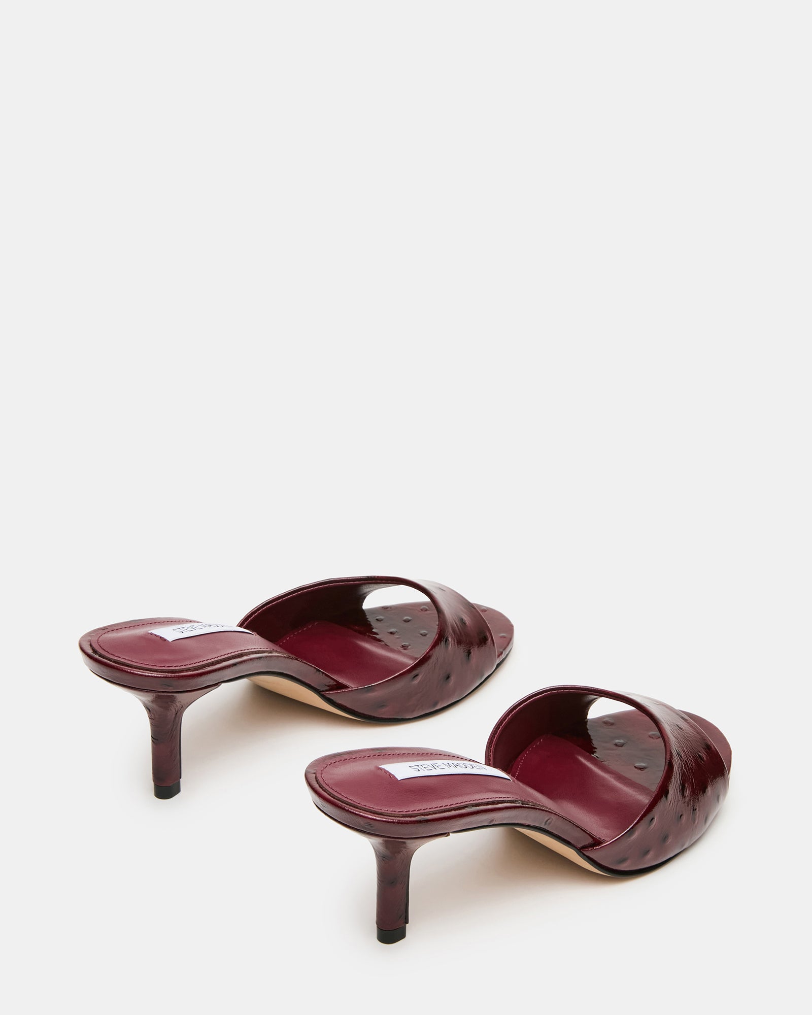 KENDRIX OSTRICH WINE LEATHER - view 5