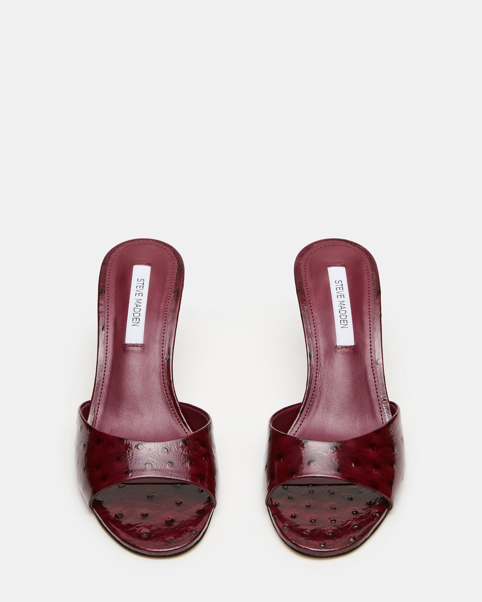 KENDRIX OSTRICH WINE LEATHER - view 4