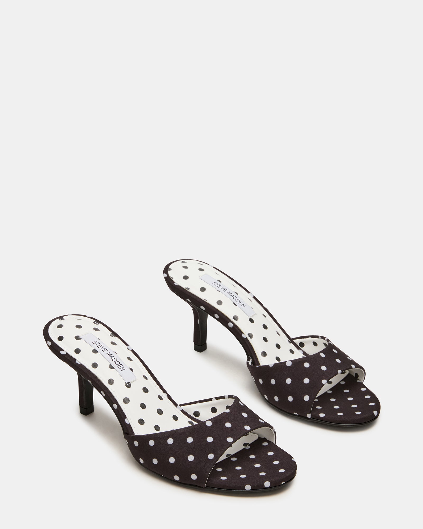 KENDRIX BLACK/WHITE POLKA DOT