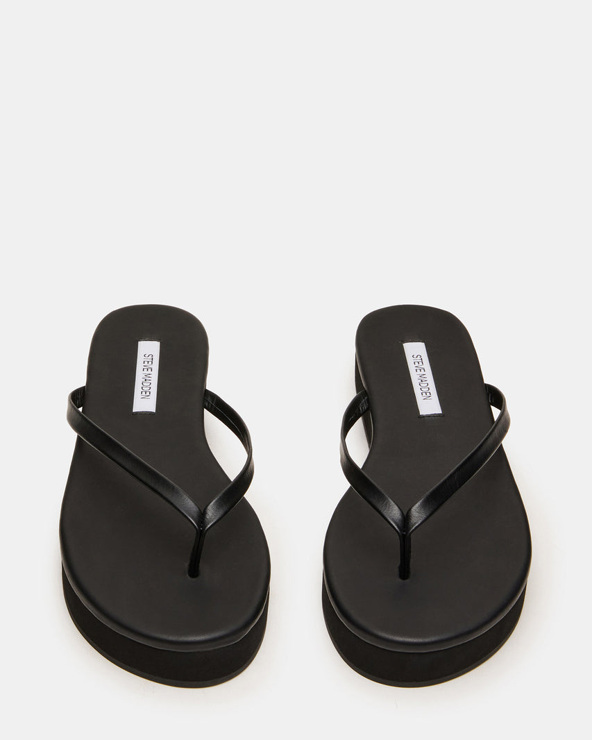 KIORA BLACK LEATHER - view 4