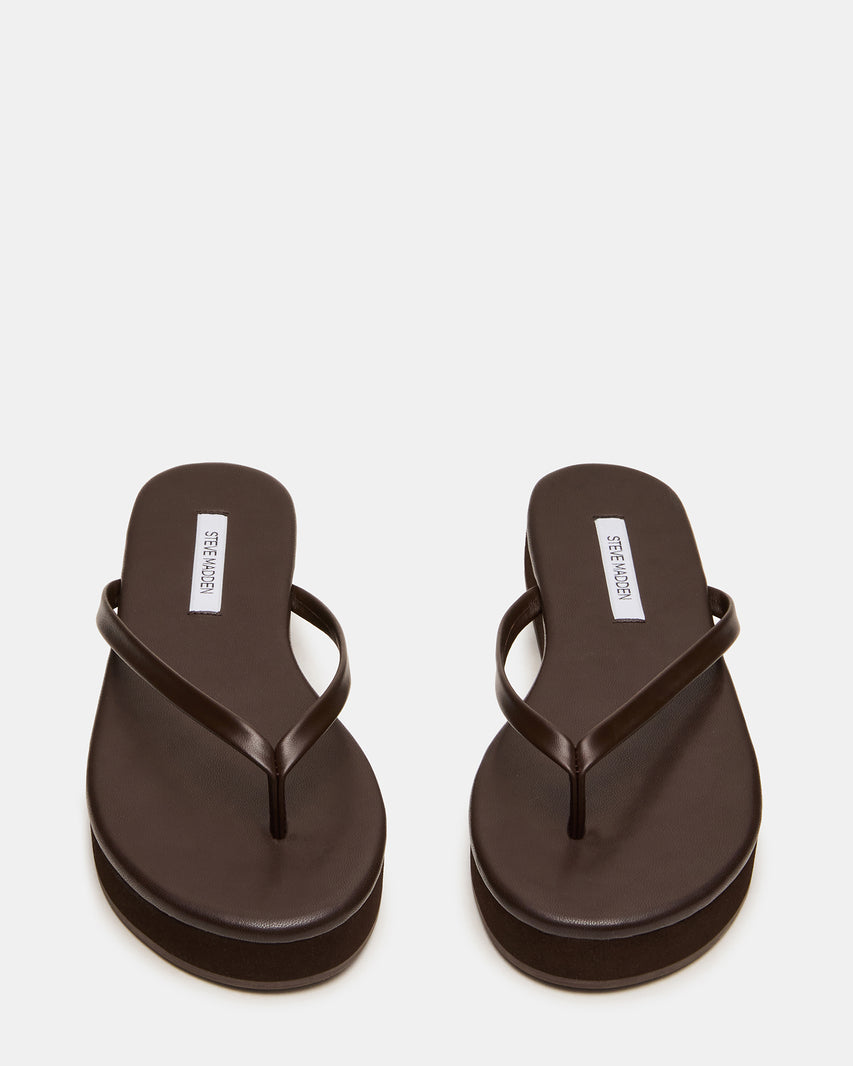 KIORA BROWN LEATHER - view 4