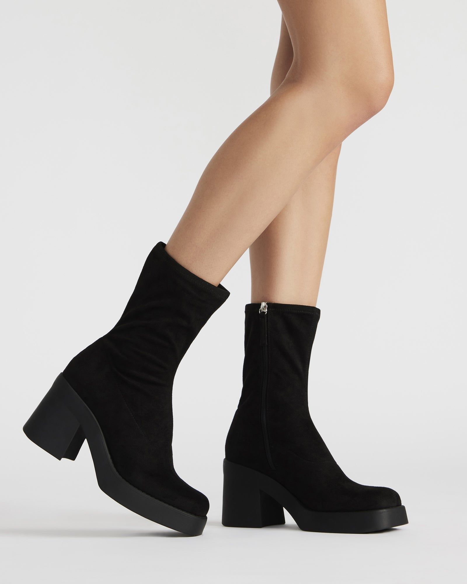 Knee Klayton Boots Steve Madden KLAYTON Black Women's Platform
