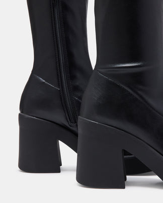 klayton black booties