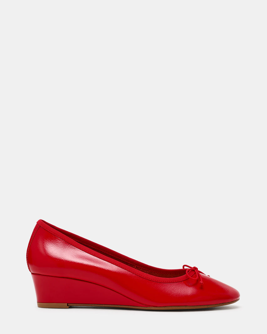 KLUTZY RED PATENT
