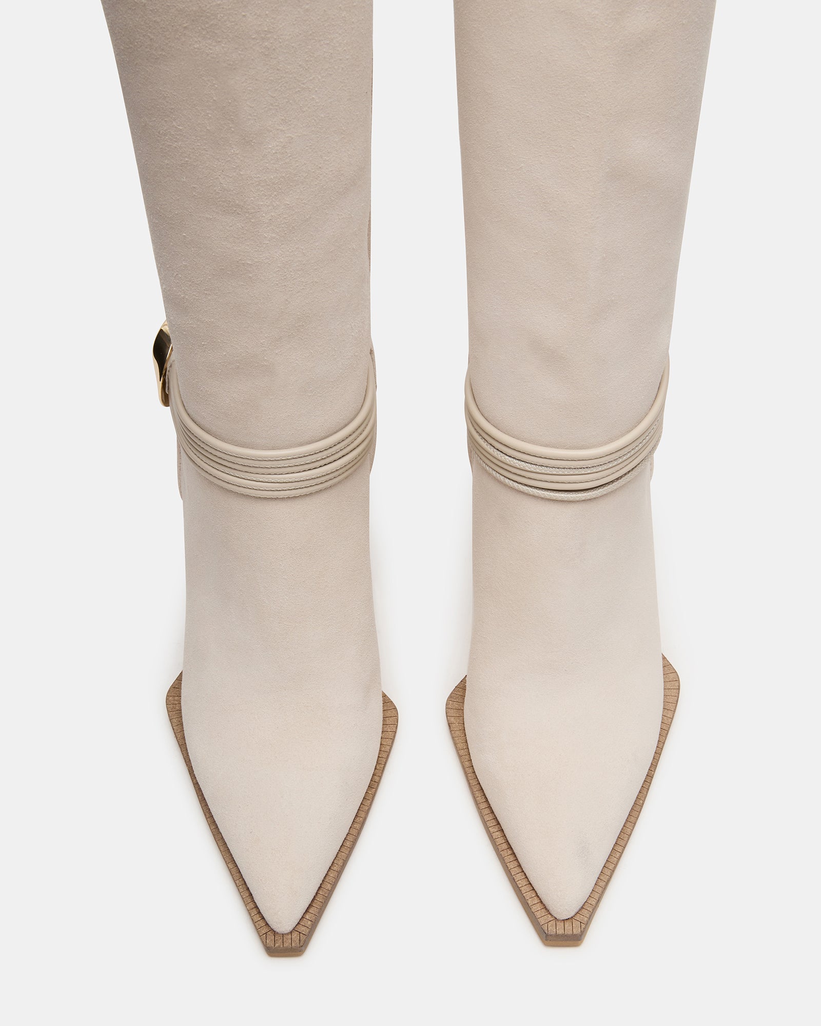 KYNDALL BONE SUEDE
