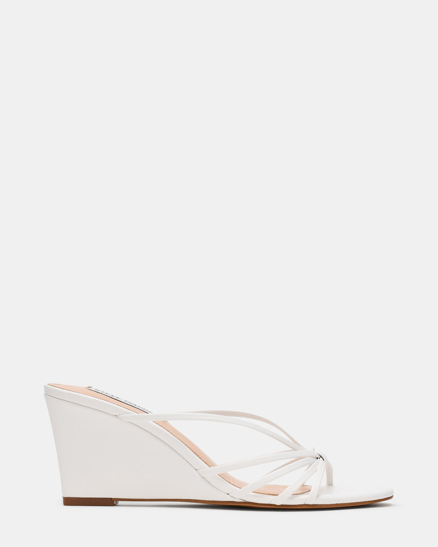 LANCHES WHITE LEATHER