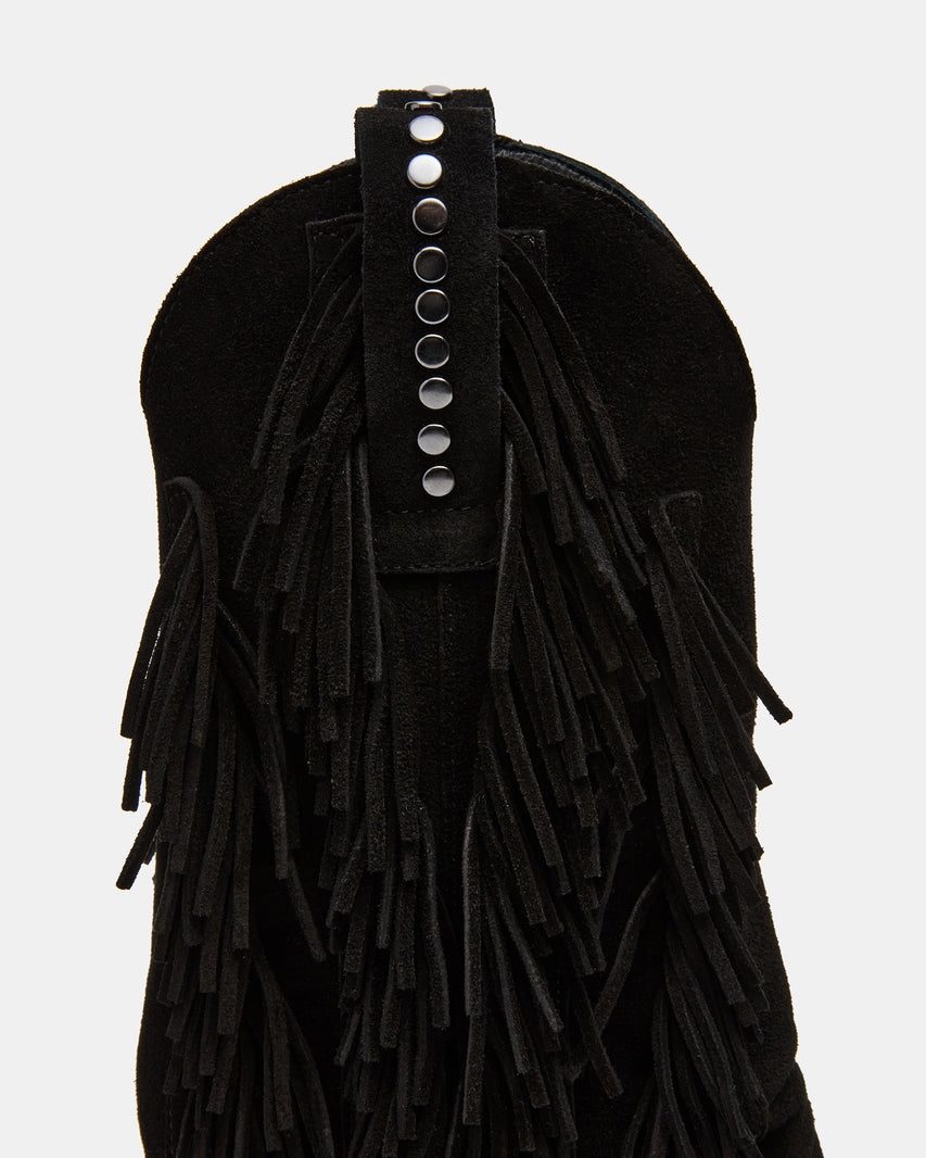 LANDMARK BLACK SUEDE