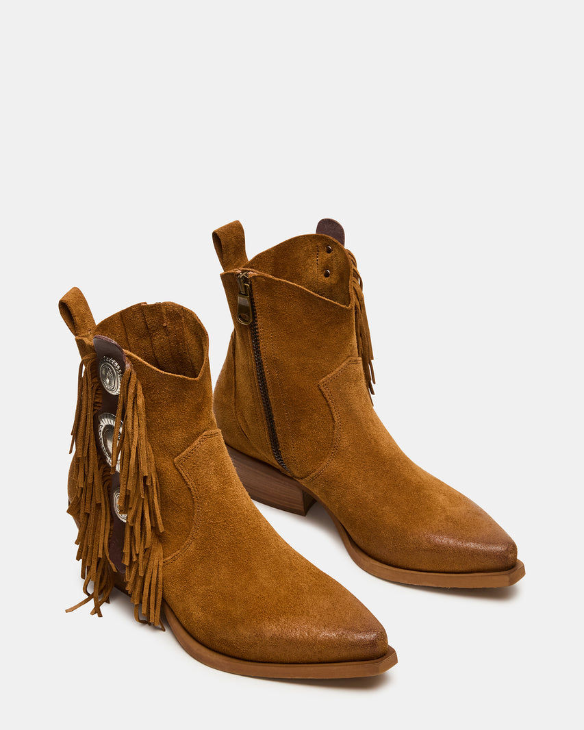 LARAMIE CHESTNUT SUEDE