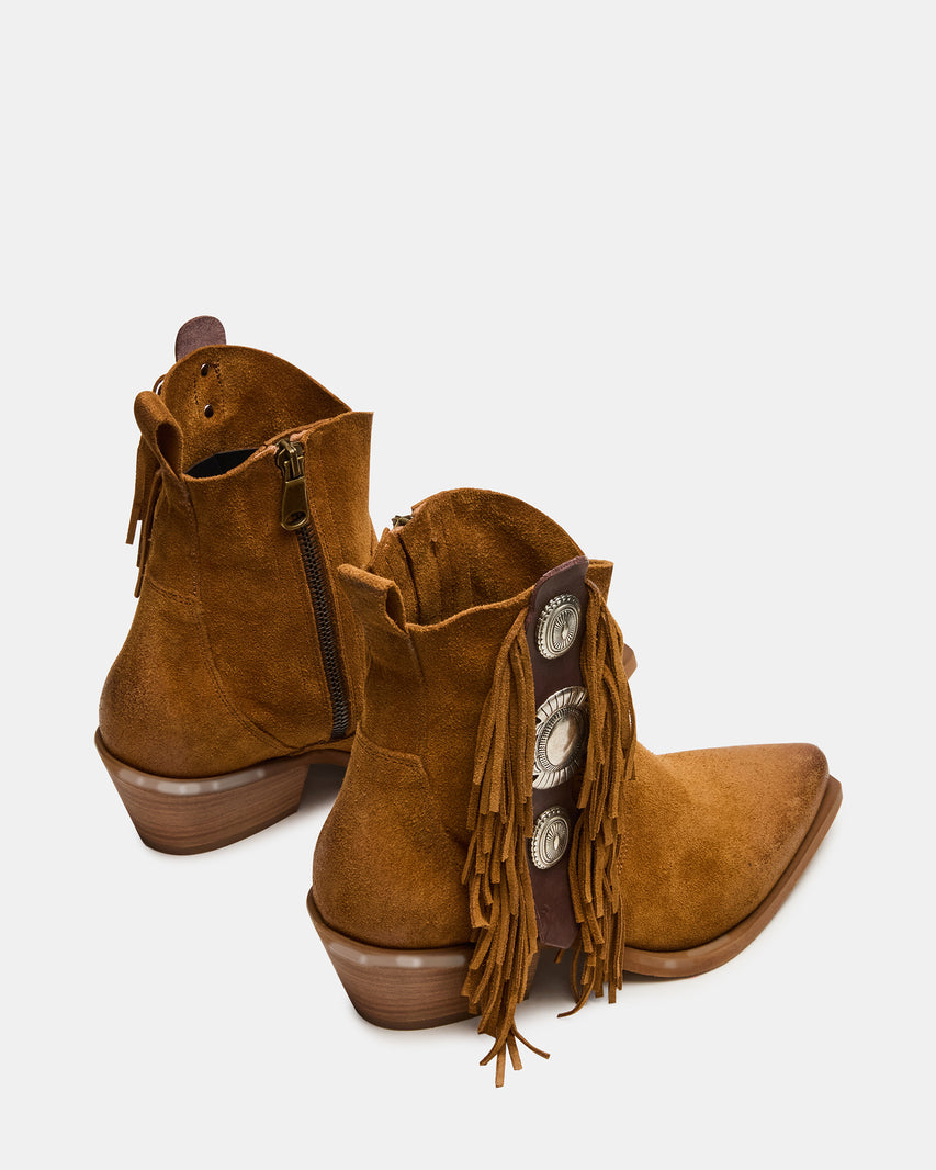LARAMIE CHESTNUT SUEDE