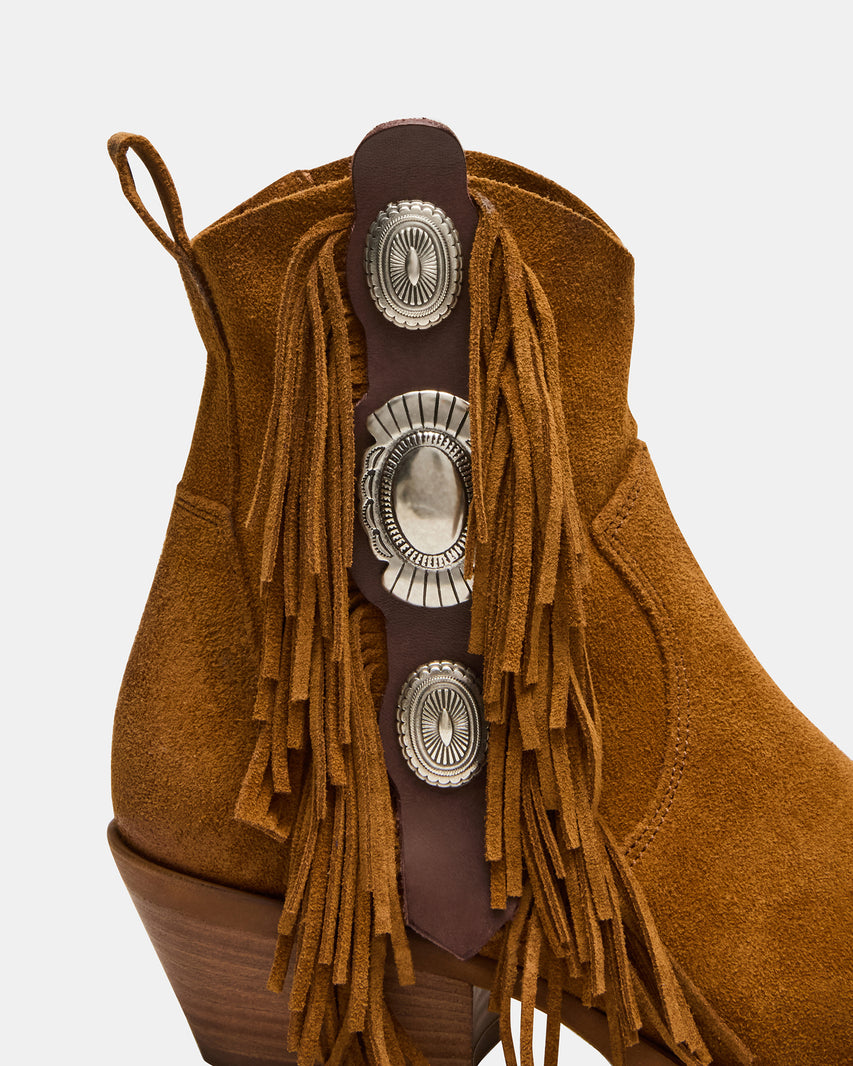 LARAMIE CHESTNUT SUEDE
