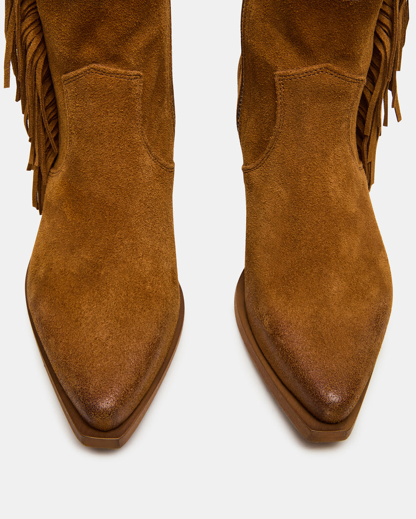 LARAMIE CHESTNUT SUEDE