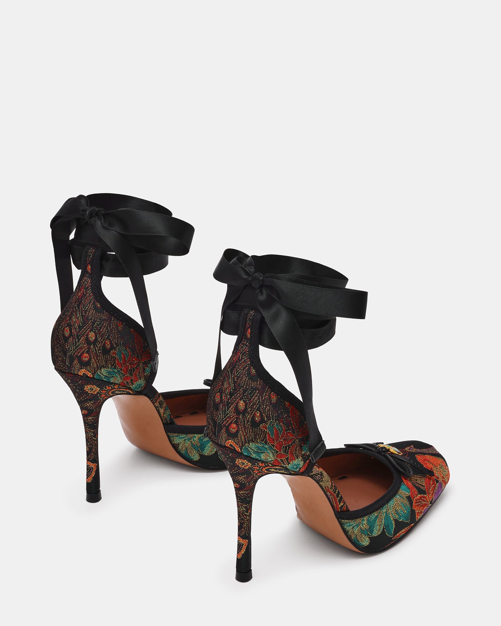LARINA BLACK MULTI BROCADE - view 5