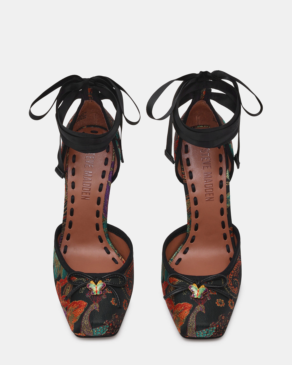 LARINA BLACK MULTI BROCADE - view 4