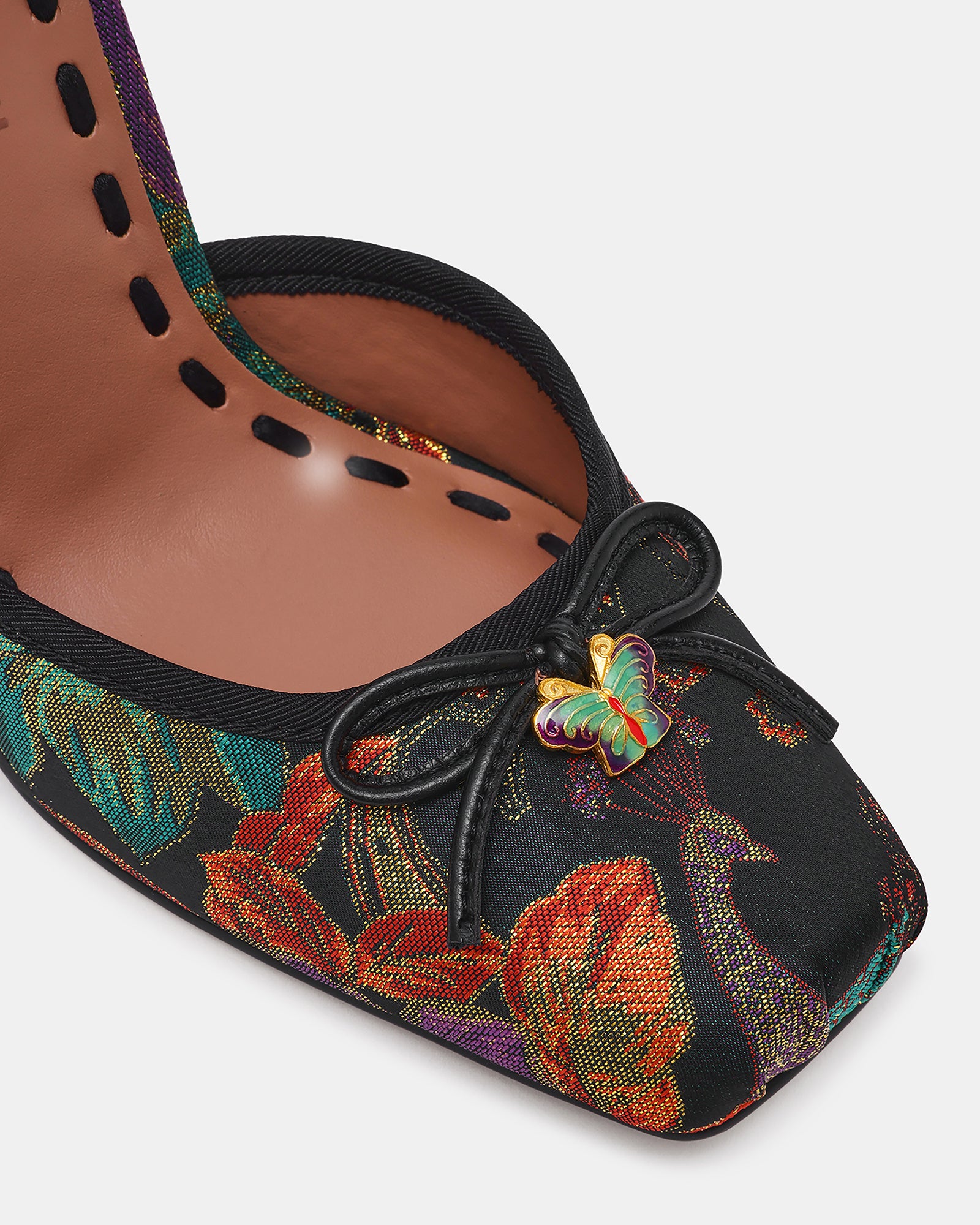 LARINA BLACK MULTI BROCADE - view 3