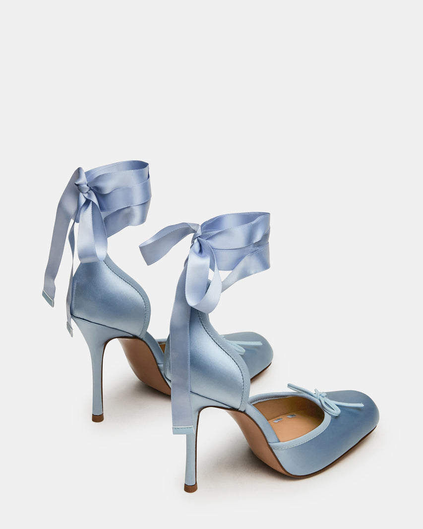 LARINA BLUE SATIN