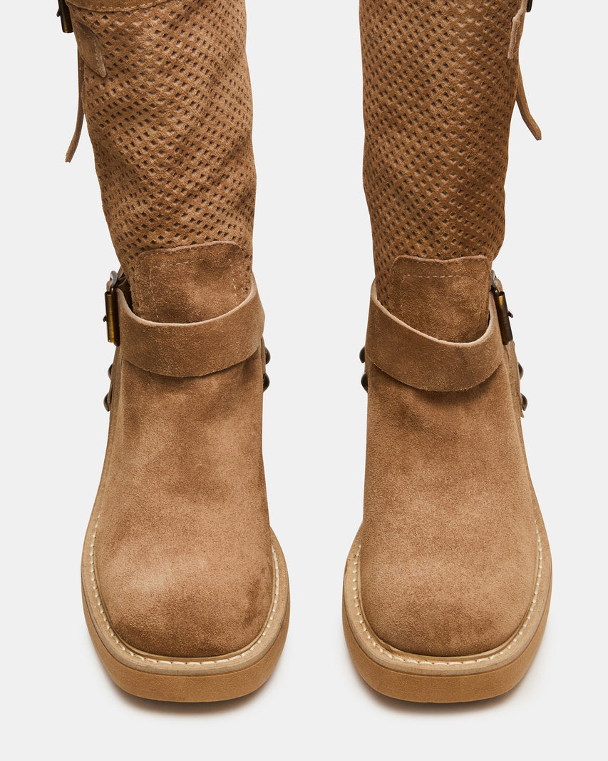 LARK CHESTNUT SUEDE