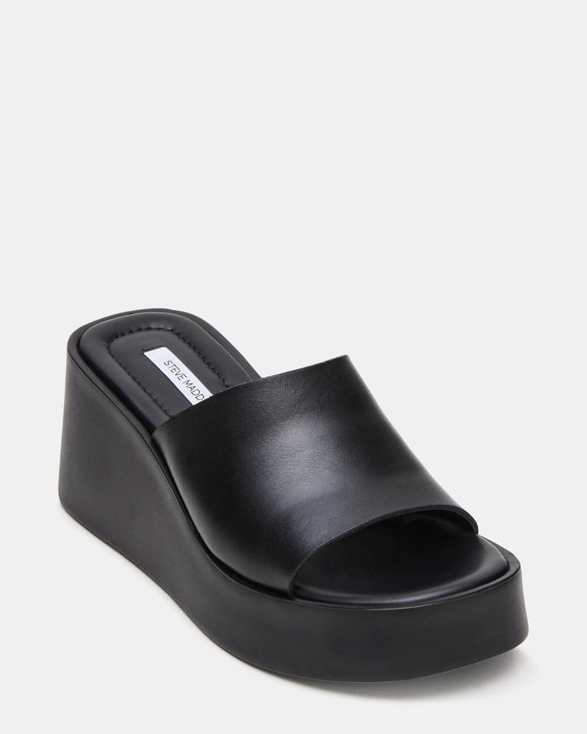 LEORA BLACK LEATHER - view 2