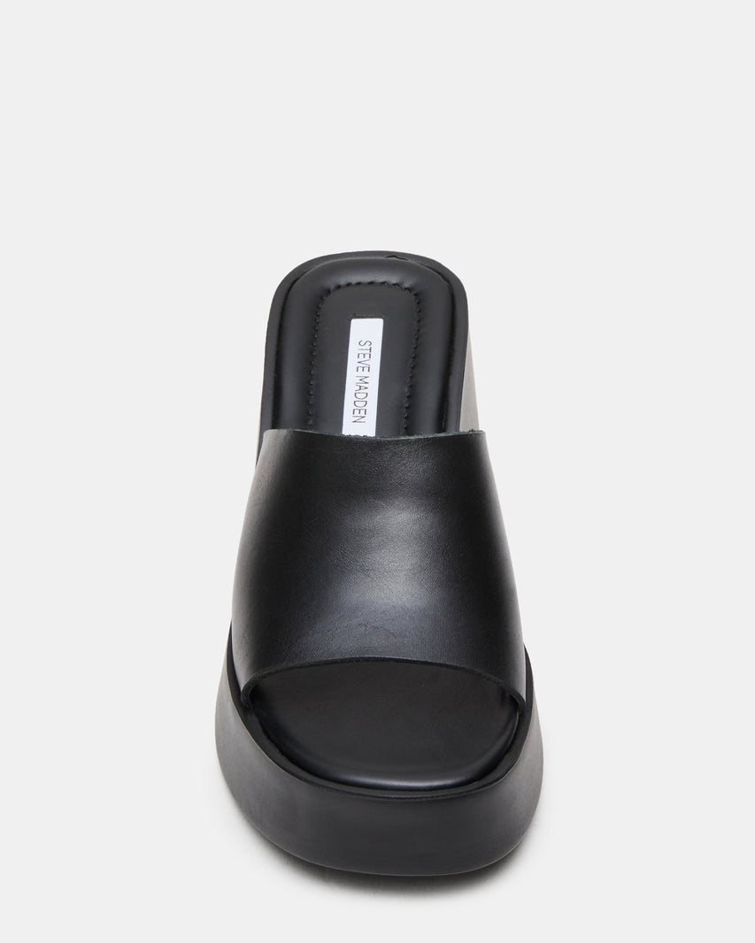 LEORA BLACK LEATHER - view 4