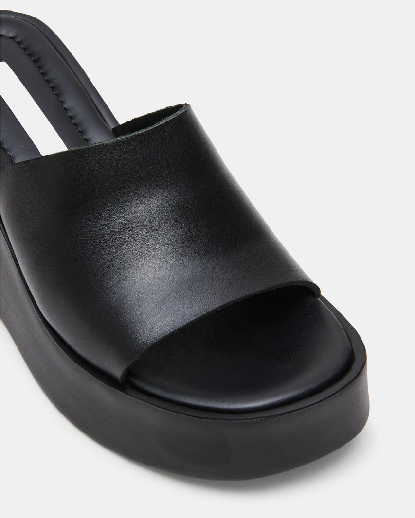 LEORA BLACK LEATHER - view 3