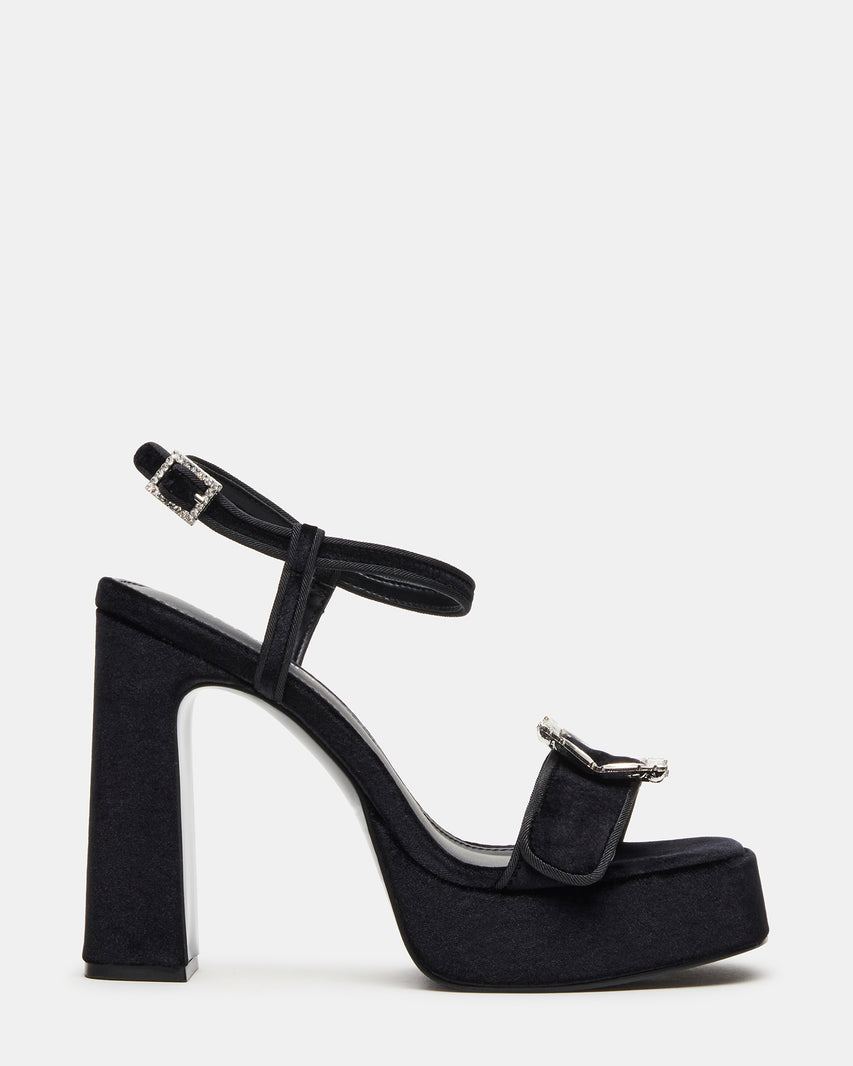 LIANDRA BUCKLE BLACK VELVET