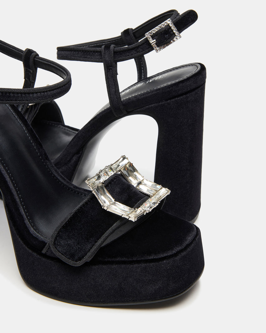 LIANDRA BUCKLE BLACK VELVET
