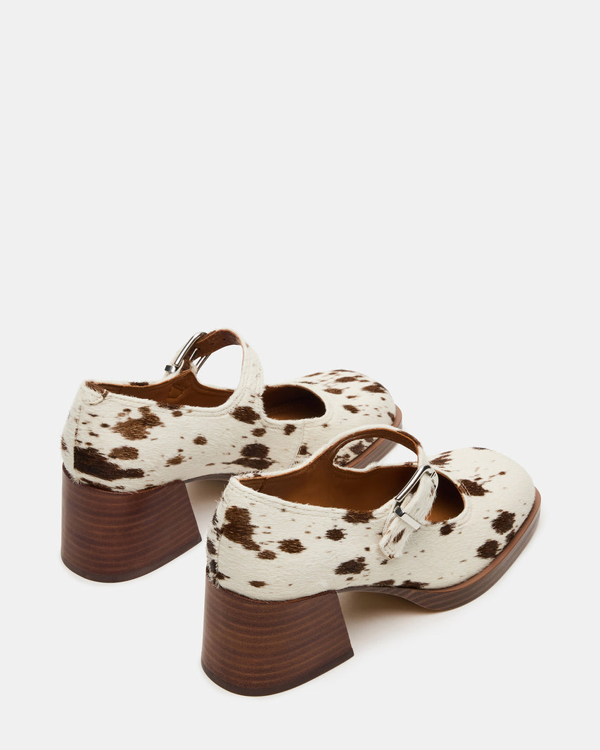 LISBON BROWN COW PRINT