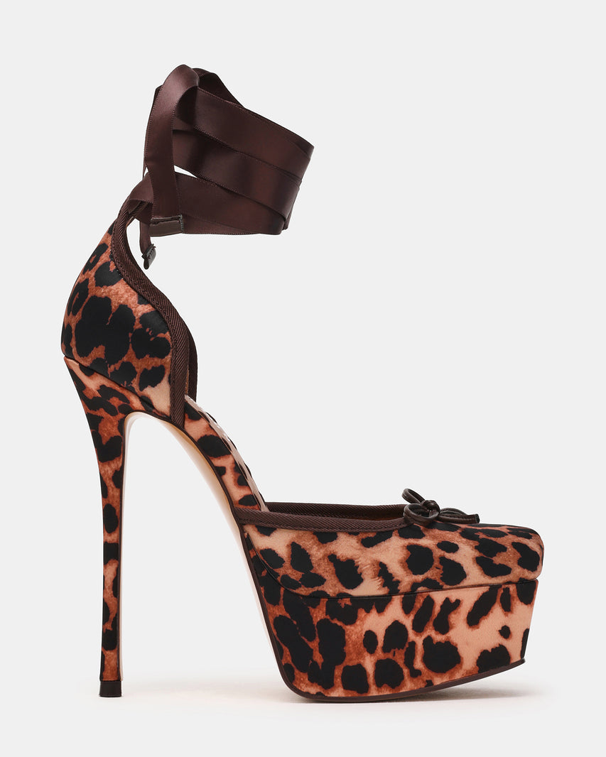 LISTEN LEOPARD SATIN