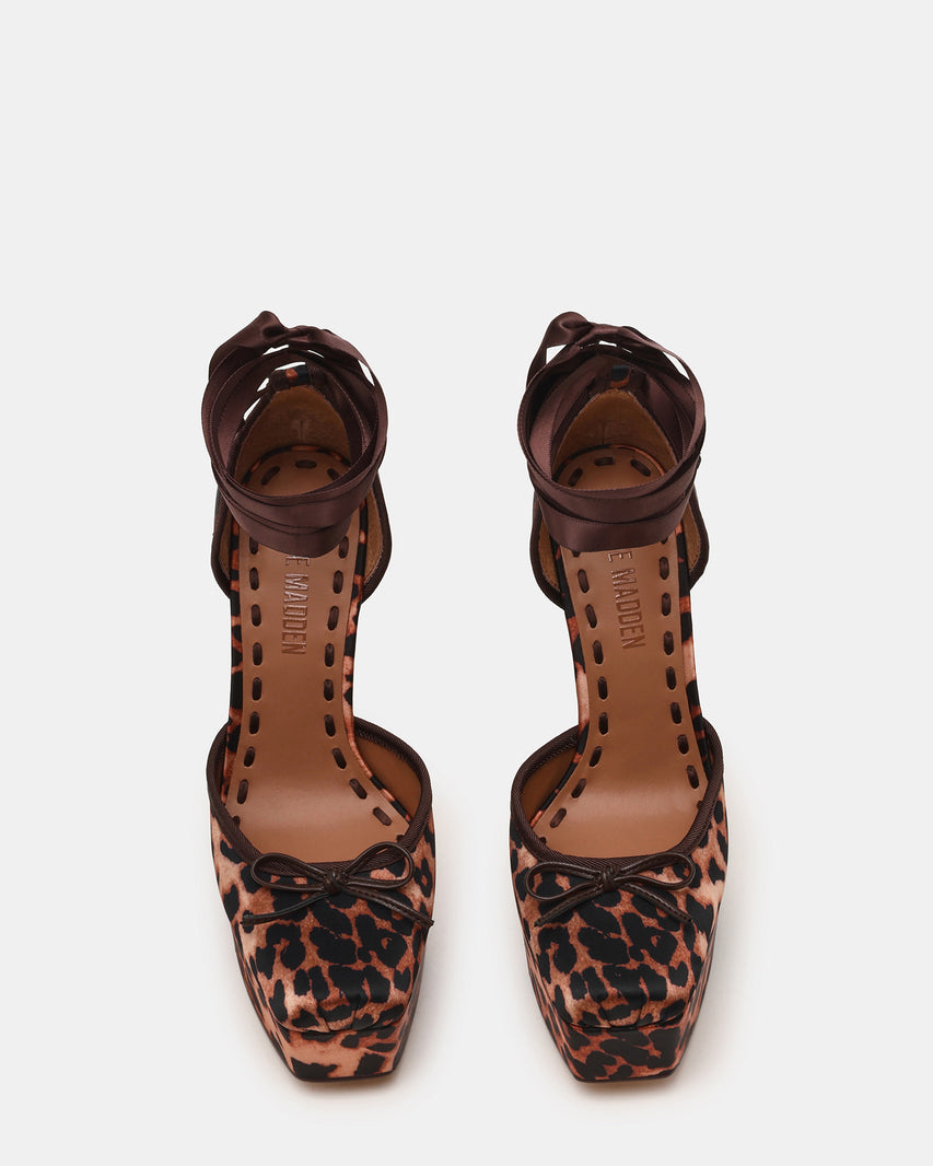 LISTEN LEOPARD SATIN