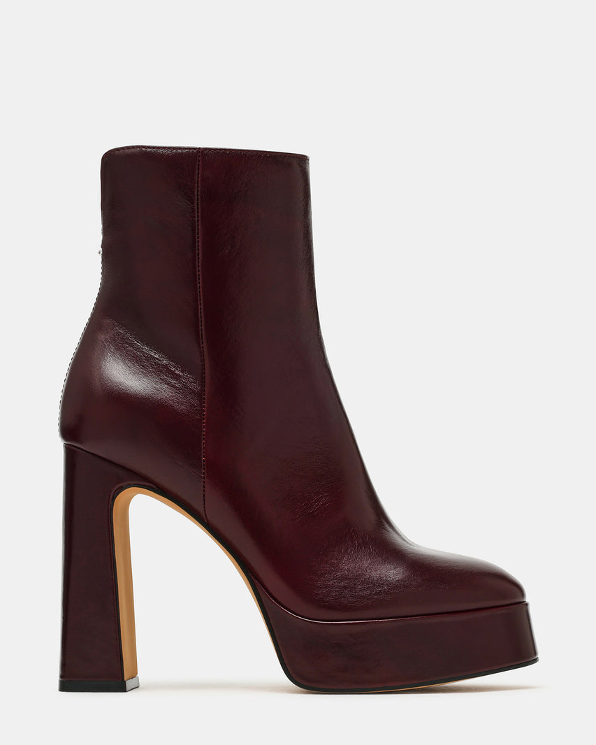 LOCHLAN DARK CHERRY LEATHER