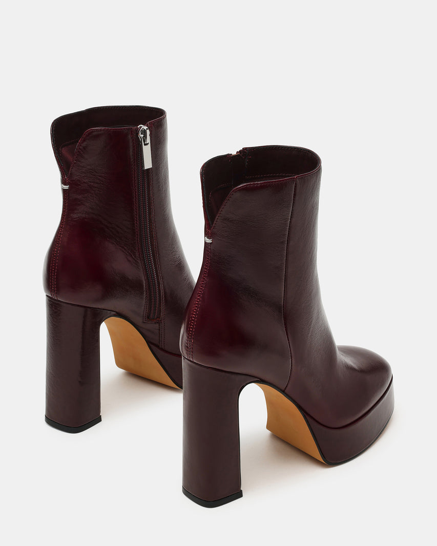 LOCHLAN DARK CHERRY LEATHER - view 6