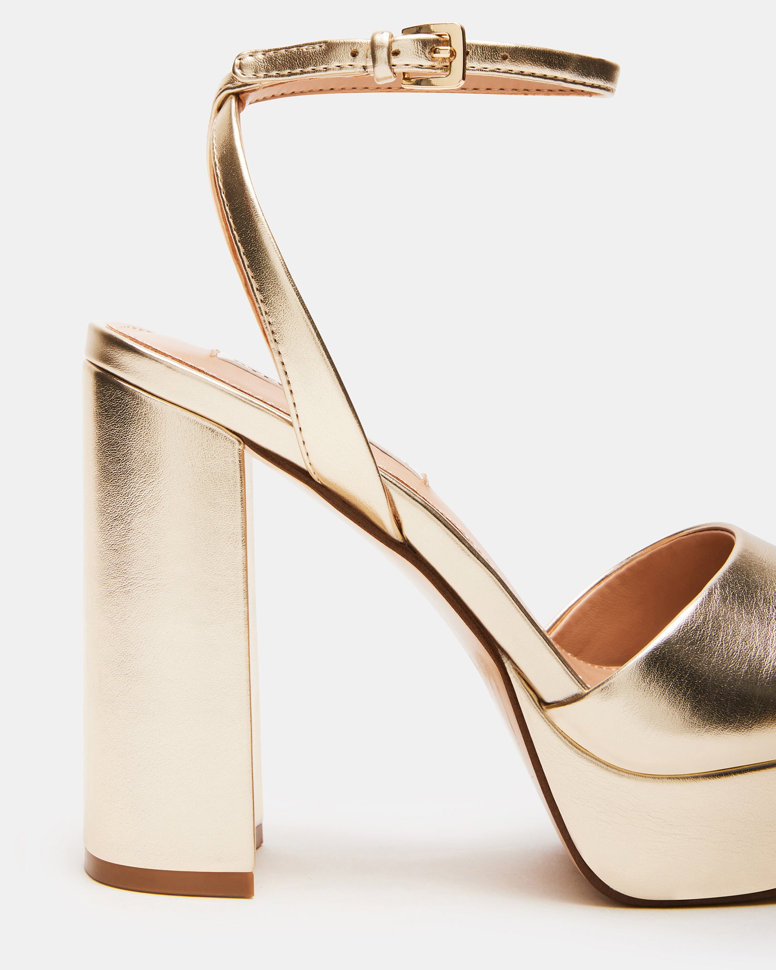 LOURDES Champagne Platform Heel Women's Heels – Steve Madden