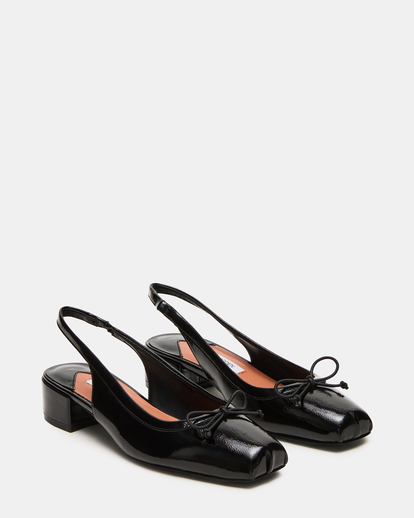 Steve Madden Loved - Black Crinkle Patent Steve Madden Loved - Black Crinkle Patent