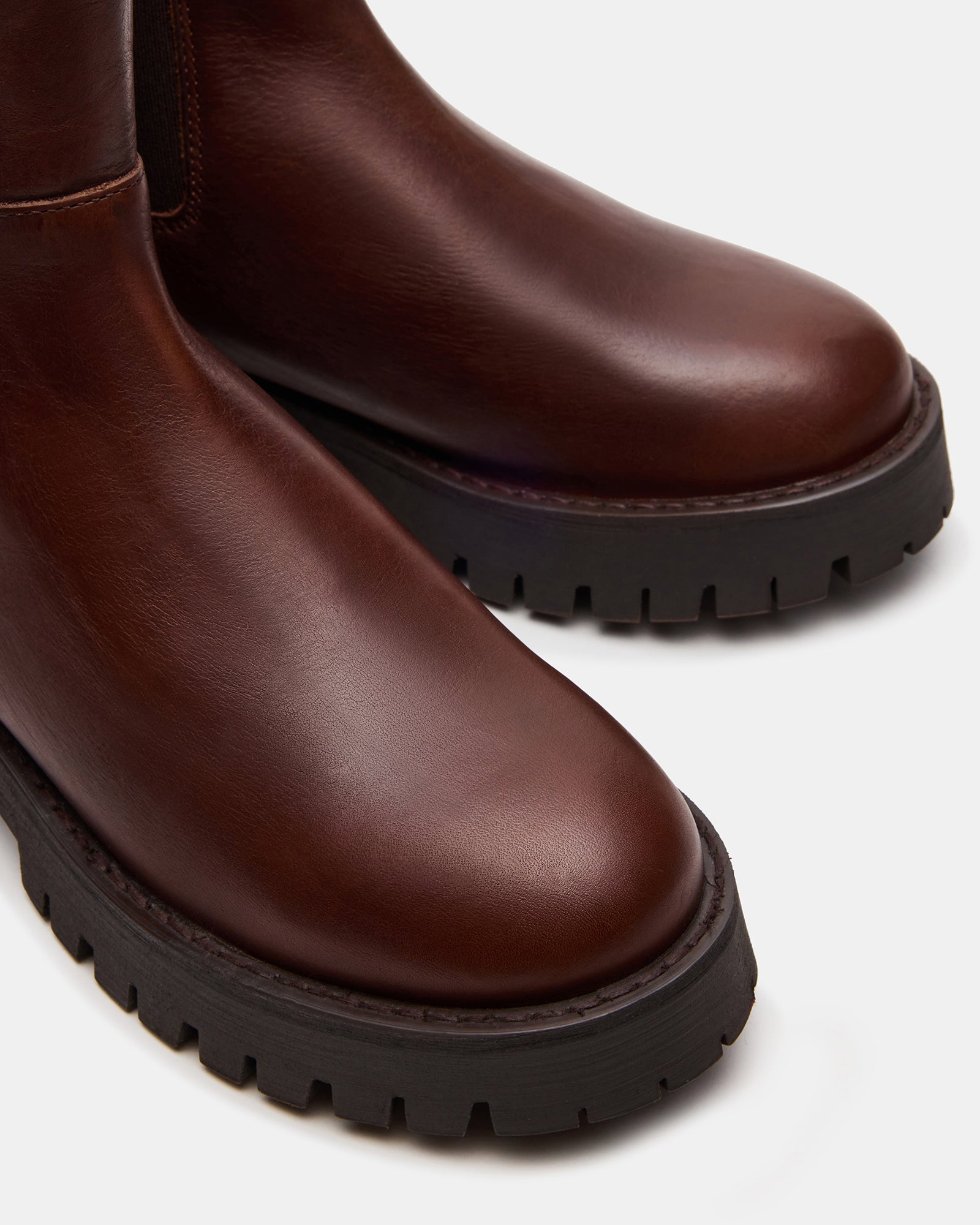 Steve Madden Women's Lowa Ankle Booties - Brown - Size 7.5