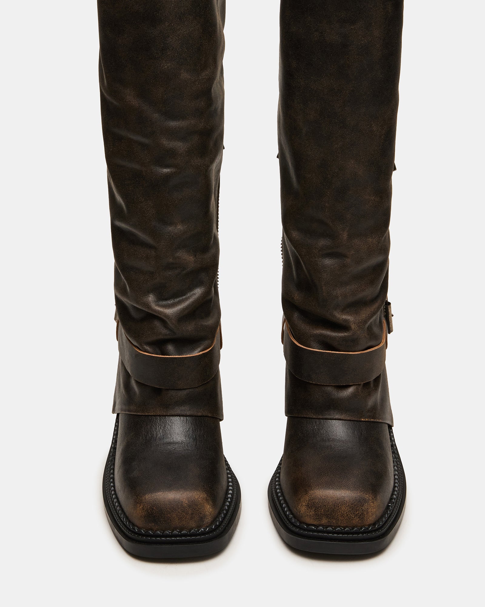 LOWERY BROWN DISTRESSED - view 4