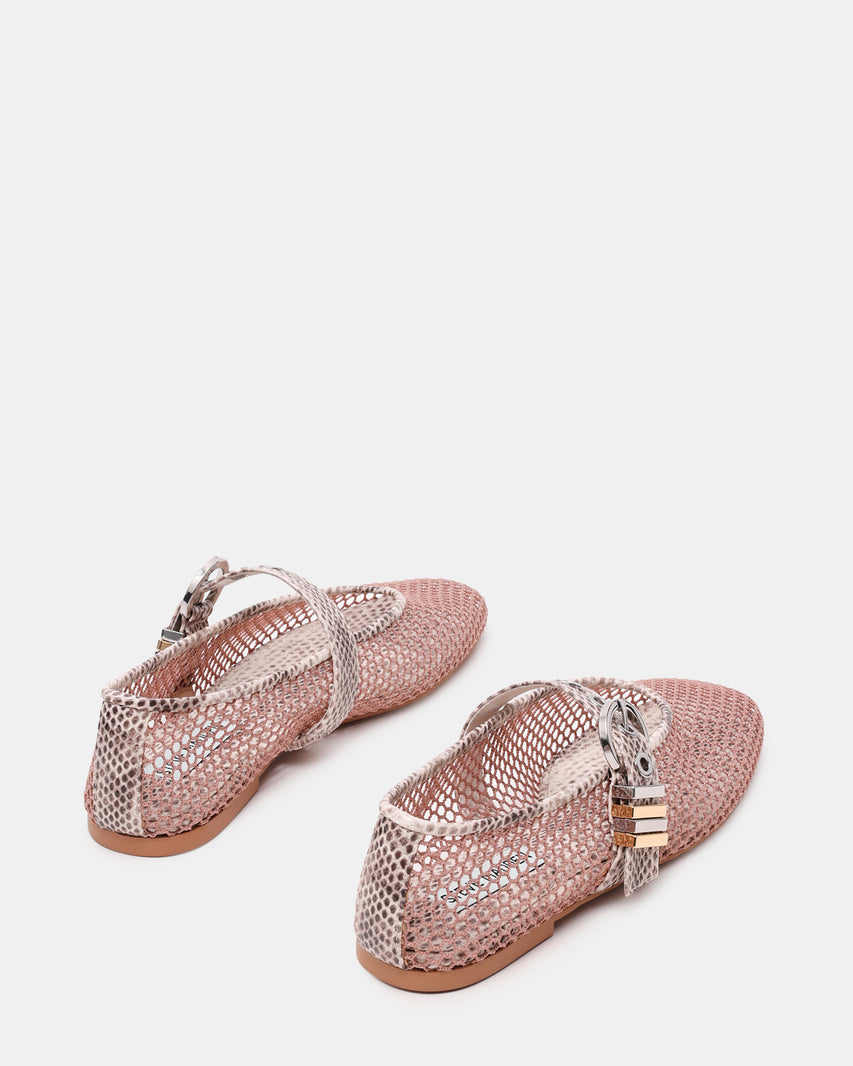 LUCIA BLUSH MULTI MESH