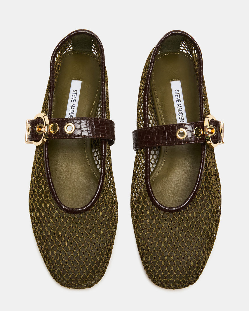 LUCIA OLIVE MESH