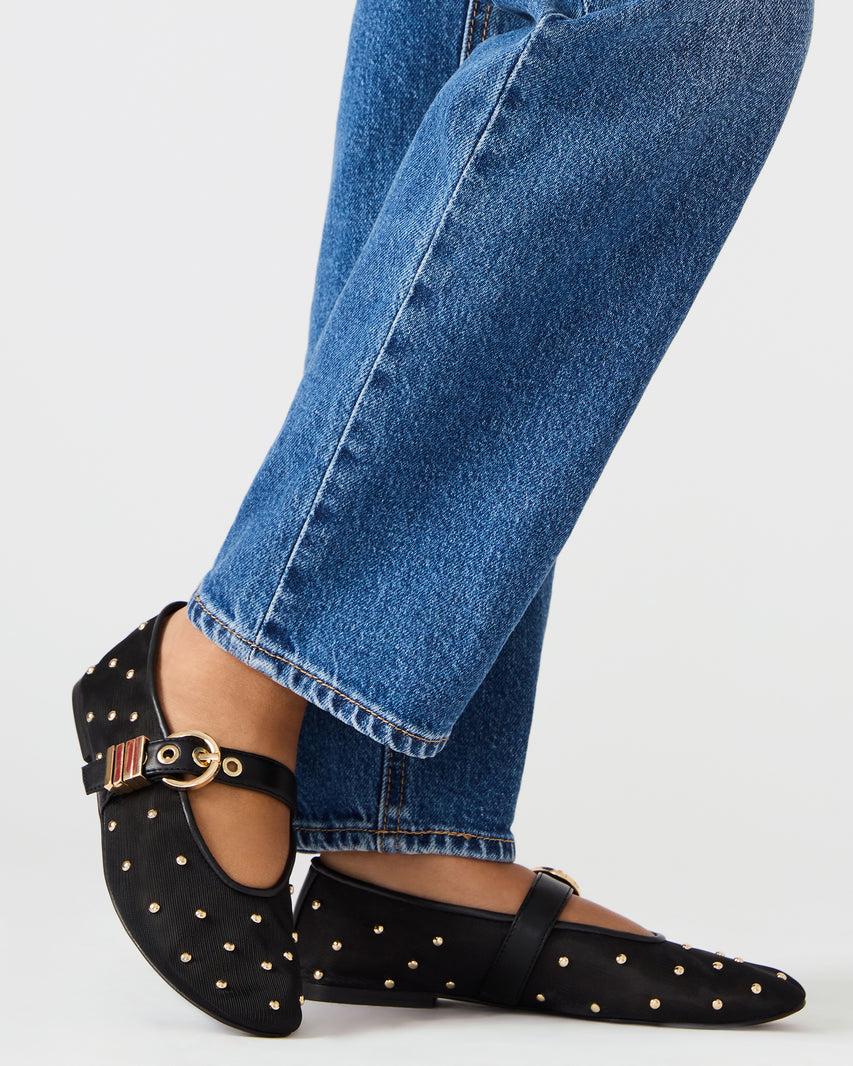 LUCIA STUD BLACK MULTI