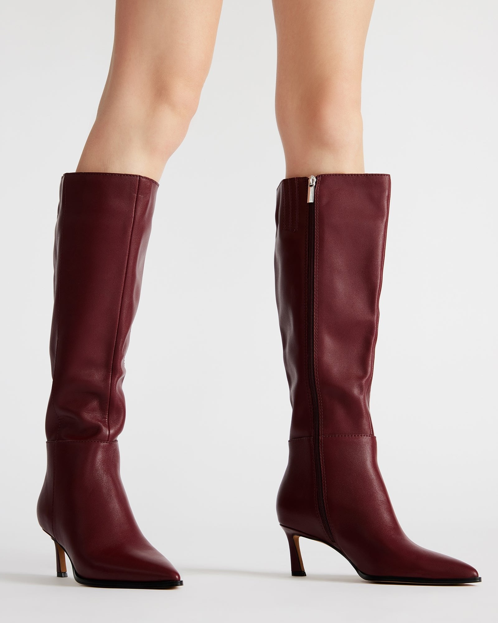 Dress Steve Madden Burgundy Booties Dress Steve Madden Maroon