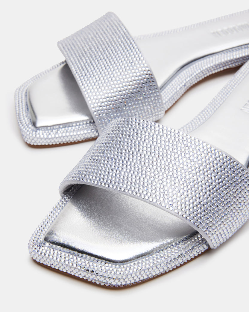 LUMINA Rhinestones Slide Sandal | Women's Sandals â Steve Madden