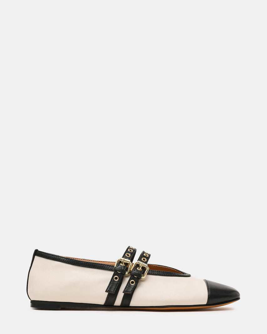 LYDIA CAP BONE BLACK