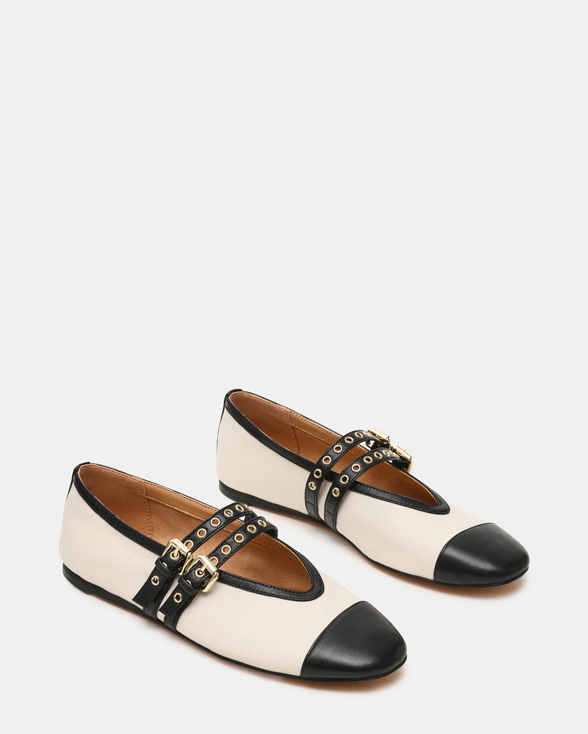 LYDIA CAP BONE BLACK